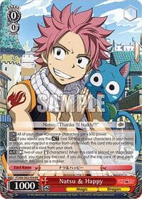 Natsu & Happy - Fairy Tail Chronicle Set - Weiss Schwarz card