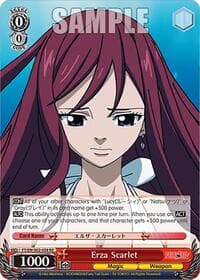 Erza Scarlet - Fairy Tail Chronicle Set - Weiss Schwarz card