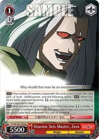 Oracion Seis Master, Zero - Fairy Tail Chronicle Set - Weiss Schwarz card