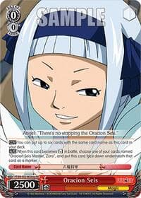 Oracion Seis (Angel) - Fairy Tail Chronicle Set - Weiss Schwarz card