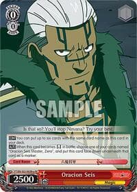 Oracion Seis (Brain) - Fairy Tail Chronicle Set - Weiss Schwarz card