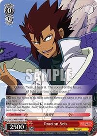 Oracion Seis (Cobra) - Fairy Tail Chronicle Set - Weiss Schwarz card