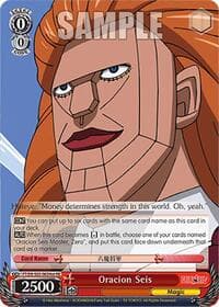 Oracion Seis (Hoteye) - Fairy Tail Chronicle Set - Weiss Schwarz card