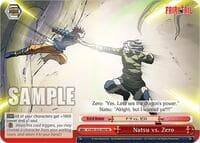 Natsu vs. Zero - Fairy Tail Chronicle Set - Weiss Schwarz card