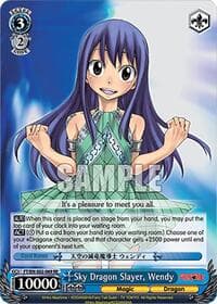 Sky Dragon Slayer, Wendy - Fairy Tail Chronicle Set - Weiss Schwarz card