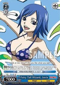 Fairy Tail Wizard, Juvia - Fairy Tail Chronicle Set - Weiss Schwarz card