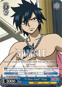 "A New Goal" Gray - Fairy Tail Chronicle Set - Weiss Schwarz card