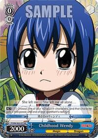 Childhood Wendy - Fairy Tail Chronicle Set - Weiss Schwarz card