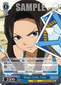 Magic Cards, Cana - Fairy Tail Chronicle Set - Weiss Schwarz card