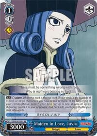 Maiden in Love, Juvia - Fairy Tail Chronicle Set - Weiss Schwarz card