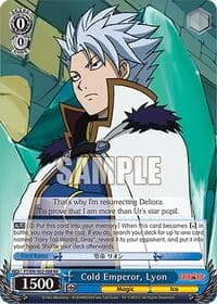 Cold Emperor, Lyon - Fairy Tail Chronicle Set - Weiss Schwarz card