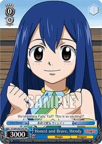 Honest and Brave, Wendy - Fairy Tail Chronicle Set - Weiss Schwarz card