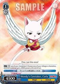 Wendy's Caretaker, Carla - Fairy Tail Chronicle Set - Weiss Schwarz card