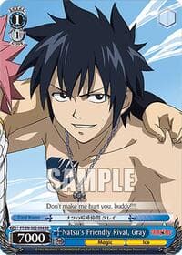Natsu's Friendly Rival, Gray - Fairy Tail Chronicle Set - Weiss Schwarz card