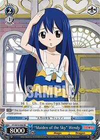 "Maiden of the Sky" Wendy - Fairy Tail Chronicle Set - Weiss Schwarz card