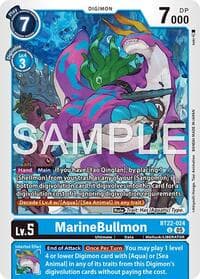MarineBullmon - Cyber Eden - Digimon Card Game card