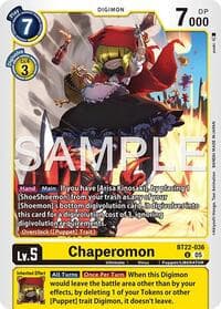 Chaperomon - Cyber Eden - Digimon Card Game card