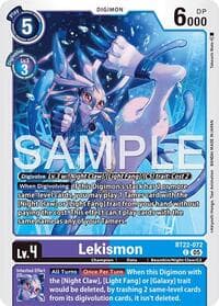 Lekismon - Cyber Eden - Digimon Card Game card