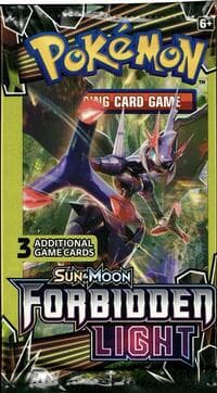 Forbidden Light 3-Card Booster Pack - SM - Forbidden Light - Pokemon card