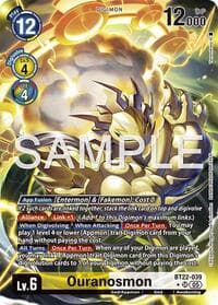 Ouranosmon (Alternate Art) - Cyber Eden - Digimon Card Game card