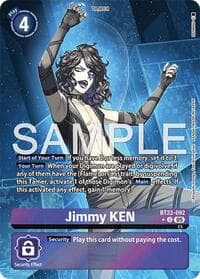 Jimmy KEN (Alternate Art) - Cyber Eden - Digimon Card Game card