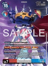 Omnimon (Alternate Art) - Cyber Eden - Digimon Card Game card