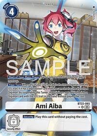 Ami Aiba (Alternate Art) - Cyber Eden - Digimon Card Game card
