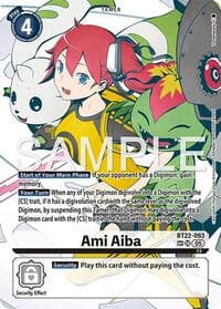 Ami Aiba (SP) - Cyber Eden - Digimon Card Game card