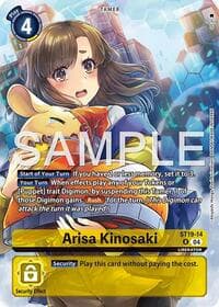 Arisa Kinosaki (Digimon Liberator Debuggers Set) - Starter Deck 19: Fable Waltz - Digimon Card Game card