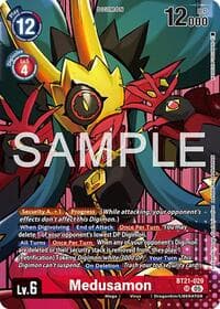 Medusamon (Digimon Liberator Debuggers Set) - World Convergence - Digimon Card Game card