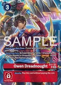 Owen Dreadnought (Digimon Liberator Debuggers Set) - World Convergence - Digimon Card Game card