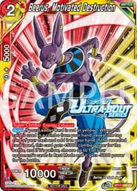 Beerus, Motivated Destruction (Event Pack 17) - Promotion Cards - Dragon Ball Super: Masters card