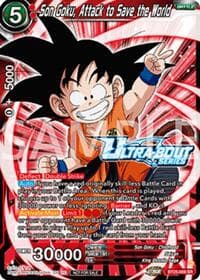 Son Goku, Attack to Save the World (Event Pack 17) - Promotion Cards - Dragon Ball Super: Masters card