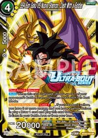 SS4 Son Goku Vs Nuova Shenron, Clash With a Soldier (Event Pack 17) - Promotion Cards - Dragon Ball Super: Masters card