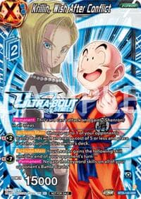 Krillin, Wish After Conflict (Event Pack 17) - Promotion Cards - Dragon Ball Super: Masters card