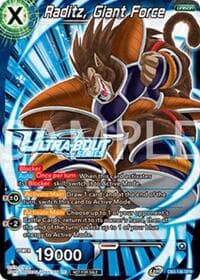 Raditz, Giant Force (Event Pack 17) - Promotion Cards - Dragon Ball Super: Masters card