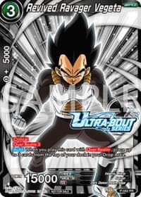 Revived Ravager Vegeta (Event Pack 17) - Promotion Cards - Dragon Ball Super: Masters card