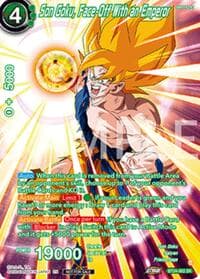 Son Goku, Face-Off With an Emperor (Premium Alt-Art Set 2025 Vol.2) - Promotion Cards - Dragon Ball Super: Masters card