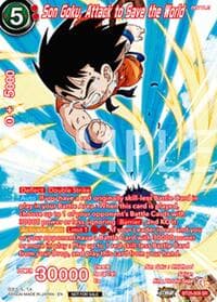 Son Goku, Attack to Save the World (Premium Alt-Art Set 2025 Vol.2) - Promotion Cards - Dragon Ball Super: Masters card