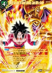 SS4 Son Goku Vs Nuova Shenron, Clash With a Soldier (Premium Alt-Art Set 2025 Vol.2) - Promotion Cards - Dragon Ball Super: Masters card