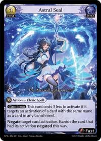 Astral Seal - Supporter Pack 3 - Grand Archive TCG card