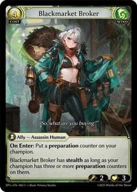 Blackmarket Broker - Supporter Pack 3 - Grand Archive TCG card