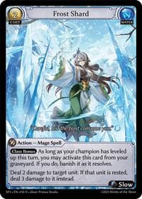Frost Shard - Supporter Pack 3 - Grand Archive TCG card