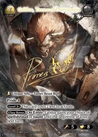 Geldus, Terror of Dorumegia (CSR) - Supporter Pack 3 - Grand Archive TCG card