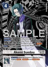 Akemi Suedou (Alternate Art) - Cyber Eden - Digimon Card Game card