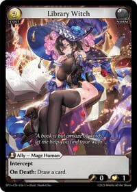 Library Witch - Supporter Pack 3 - Grand Archive TCG card