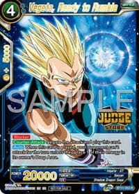 Vegeta, Ready to Rumble (Judge Pack Vol.17) (Store) - Judge Promotion Cards - Dragon Ball Super: Masters card