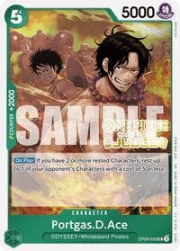 Portgas.D.Ace (Judge Pack Vol. 6) - One Piece Promotion Cards - One Piece Card Game card