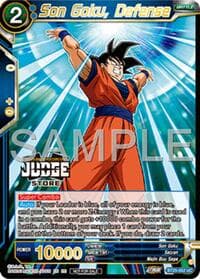 Son Goku, Defense (Judge Pack Vol.17) (Store) - Judge Promotion Cards - Dragon Ball Super: Masters card