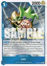 Leo (Judge Pack Vol. 6) - One Piece Promotion Cards - One Piece Card Game card